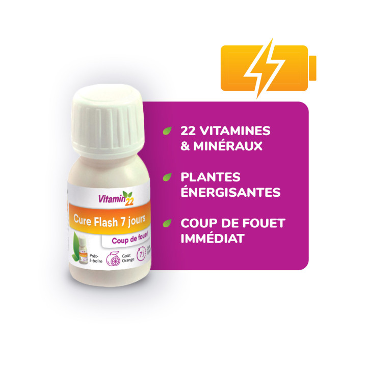 Pack VITAMIN'22 Spécifique Femme - Cure Vitamines double action