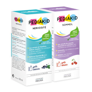 PEDIAKID - Pack Sirops Sommeil & Nervosité PEDIAKID - Pack Sirops Sommeil & Nervosité