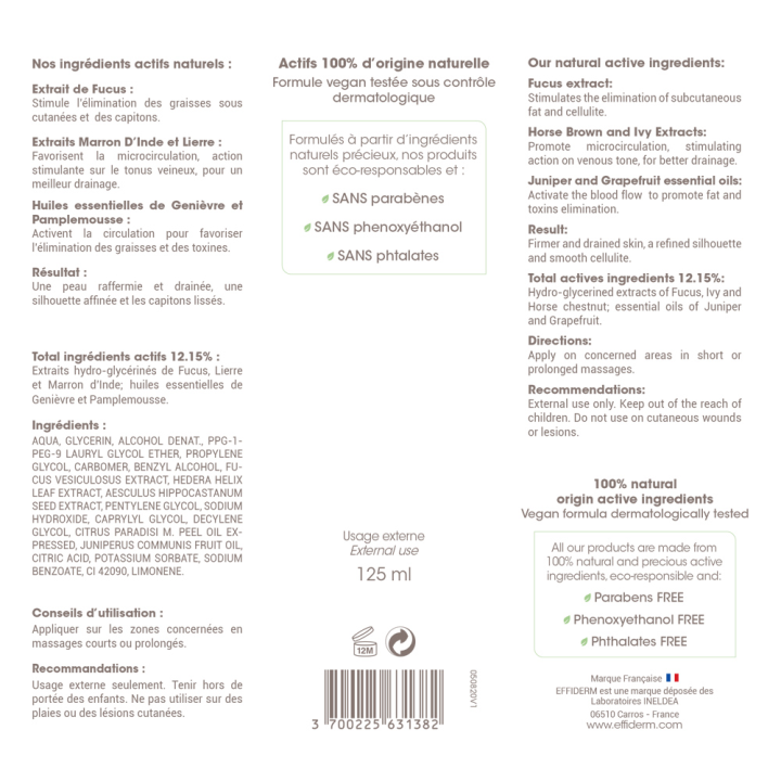 Gel minceur anti-cellulite