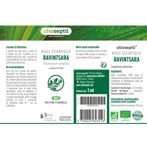 bHuile essentielle Ravintsara Huile essentielle Ravintsara