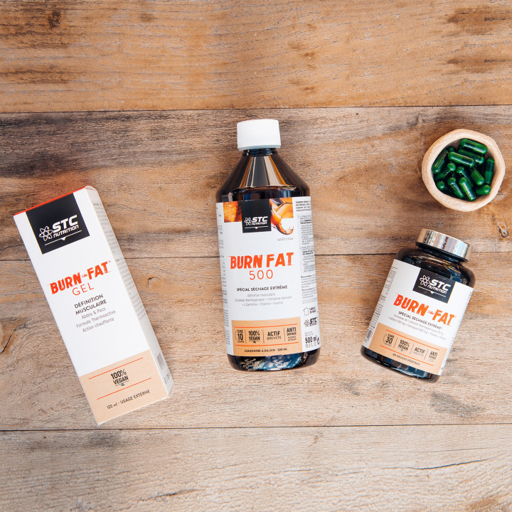 Pack Burn-Fat: Brûle-graisse et déstockage - Cure complète 1 mois