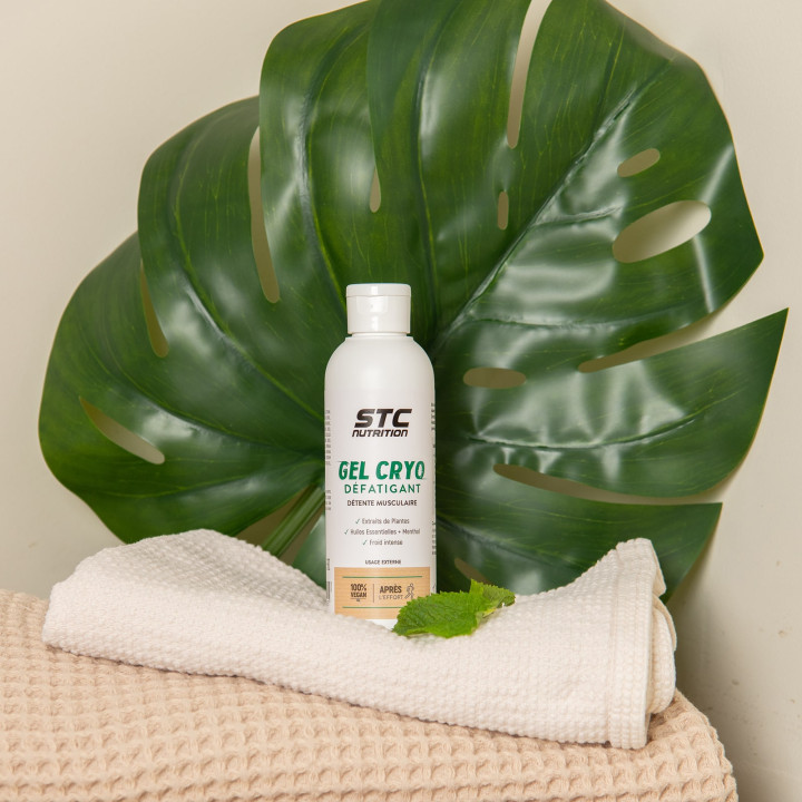 Gel Cryo Defatigant STC Nutrition - Récupération musculaire - 150ml