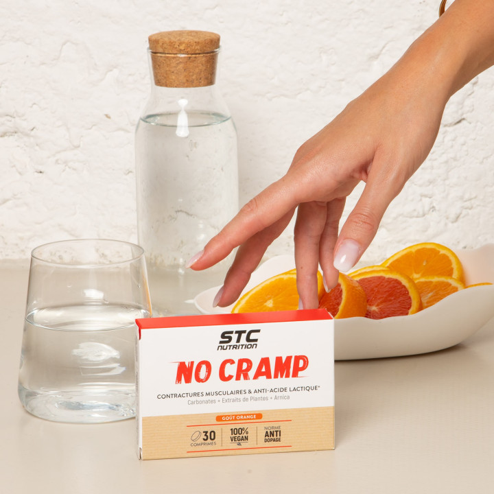 No Cramp STC Nutrition - Anti-crampes - 30 comprimés goût orange