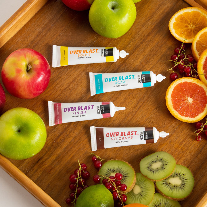 Over Blast - Gel énergétique surdynamisant - 10 dosettes de 25g