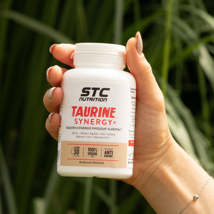 Taurine Synergy STC Nutrition - Augmente les performances - 90 gélules