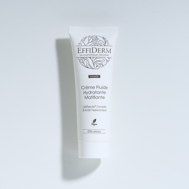 Crème Fluide Hydratante Effiderm - Texture fluide non grasse - 50 ml