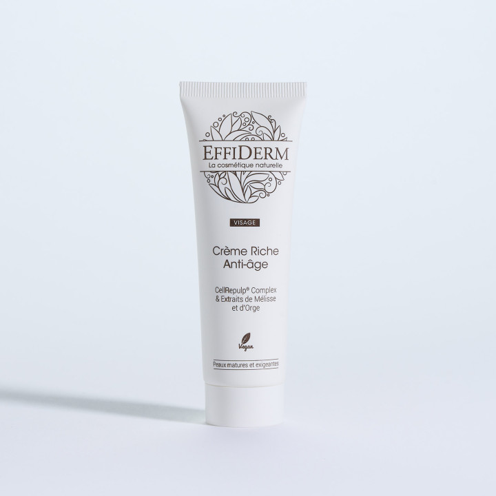 Crème Riche Anti-âge Effiderm - Lutte contre le vieillissement - 50 ml