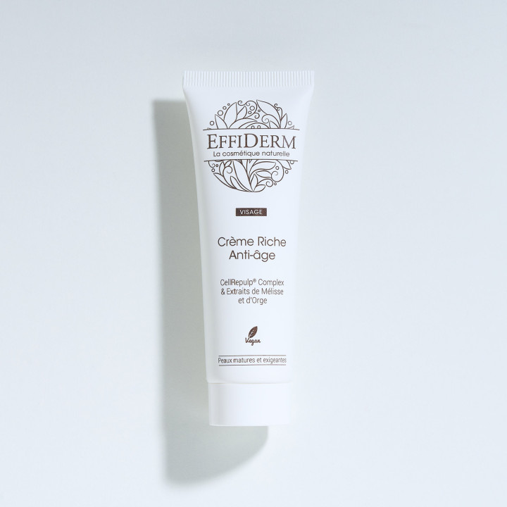Crème Riche Anti-âge Effiderm - Lutte contre le vieillissement - 50 ml