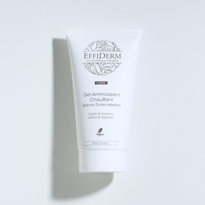 Gel amincissant chauffant zones rebelles Effiderm®