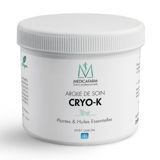 Argile de soin CRYO-K MEDICAFARM - Effet Glacial Argile de soin CRYO-K MEDICAFARM - Effet Glacial
