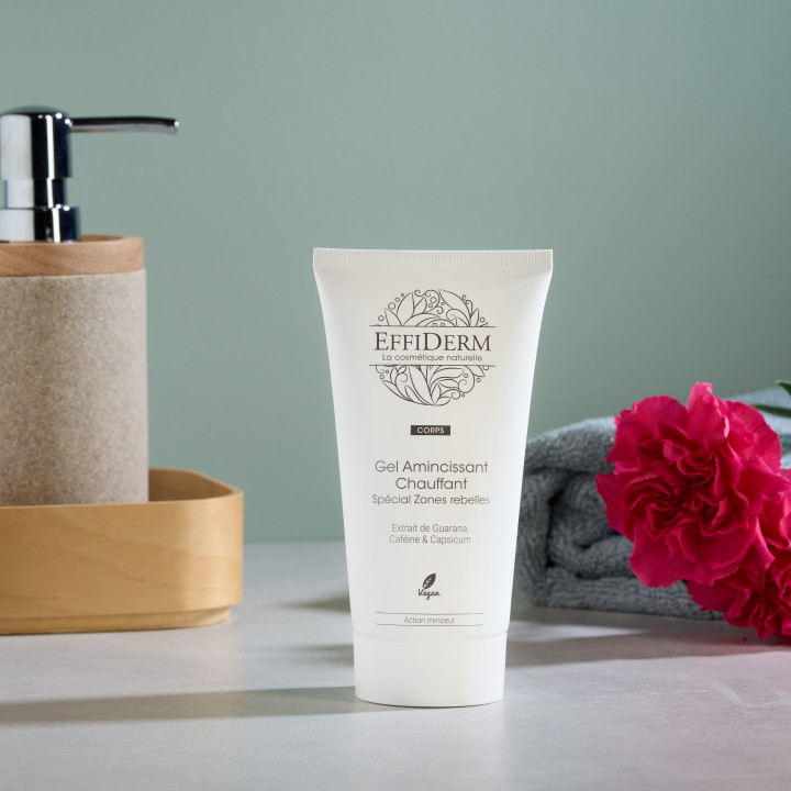 Gel amincissant chauffant zones rebelles Effiderm®