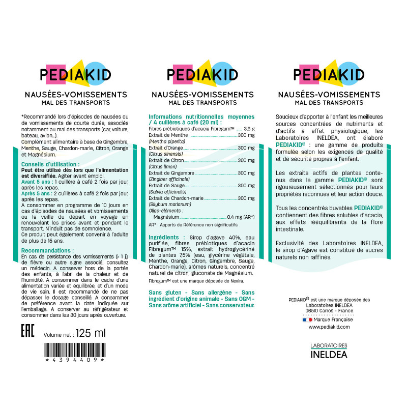 PEDIAKID DIAREA® - En cas de diarrhée – Dès la naissance - Pediakid