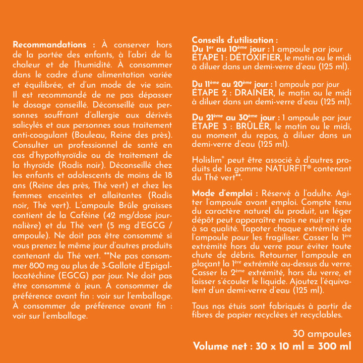 Programme minceur : Détoxifie, draine et brûle les graisses