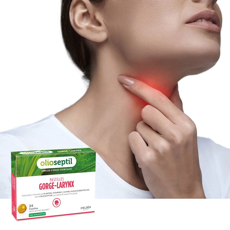 OLIOSEPTIL® PASTILLES GORGE-LARYNX miel eucalyptus OLIOSEPTIL® PASTILLES GORGE-LARYNX miel eucalyptus