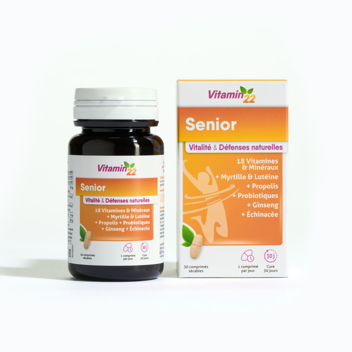 PACK VITAMIN'22 SENIOR - Tonus & Vitalité après 50 ans