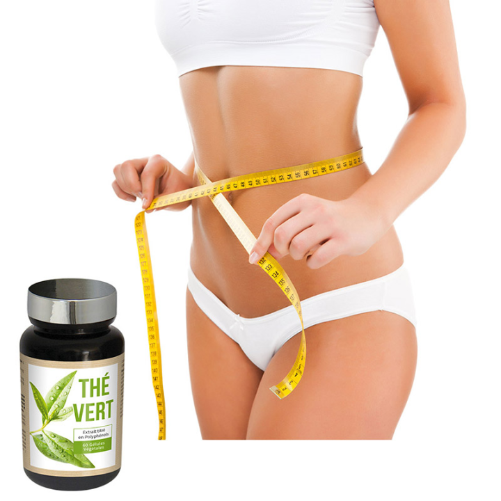 Thé Vert - Favorise la perte de masse grasse - 60 gélules végétales