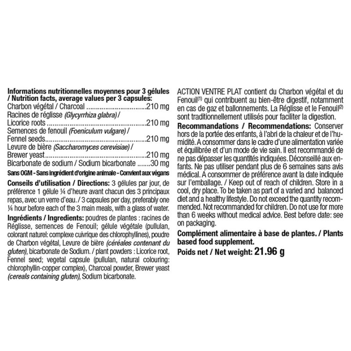 Action Ventre Plat Effiness - Affine la silhouette - Effet ventre plat