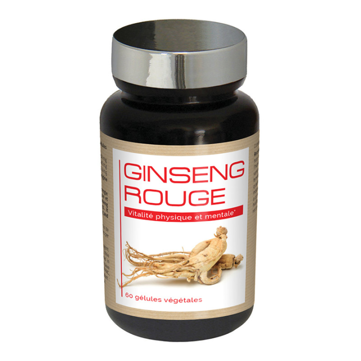 Ginseng Rouge -Renforce la résistance au stress - 60 gélules végétales