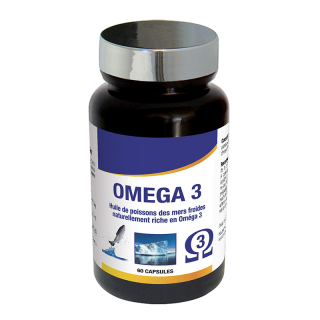 Oméga 3 - Fonctions cognitives et santé cardiovasculaire - 60 capsules
