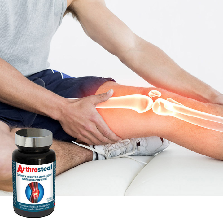 Arthrosteol - Soutient la flexibilité des articulations - 60 gélules