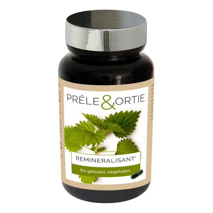 Prêle & Ortie: Facilite l’élimination des toxines - 60 gélules - Vegan
