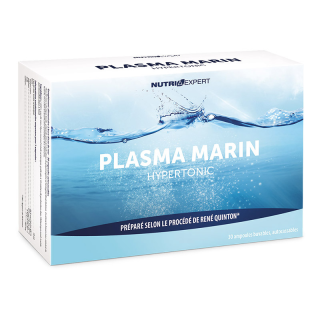 PLASMA MARIN HYPERTONIC - Etui de 30 ampoules PLASMA MARIN HYPERTONIC - Etui de 30 ampoules