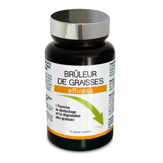 Effiness Brûleur de Graisses - Aide à la perte de poids - 60 gélules Effiness Brûleur de Graisses - Aide à la perte de poids - 60 gélules