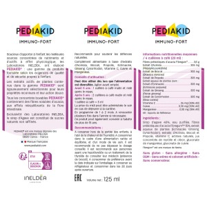Immunstark - PEDIAKID - Flascheninhalt 125 ml oder 250 ml Immunstark - PEDIAKID - Flascheninhalt 125 ml oder 250 ml