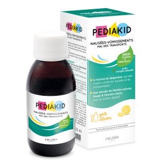 Pédiakid - Sirop Nausées et vomissements enfant - Mal de transport Pédiakid - Sirop Nausées et vomissements enfant - Mal de transport