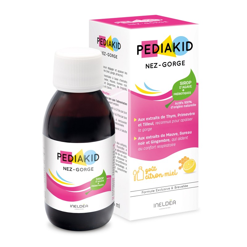 Nase & Hals - PEDIAKID - Flascheninhalt: 125 ml oder 250 ml Nase & Hals - PEDIAKID - Flascheninhalt: 125 ml oder 250 ml