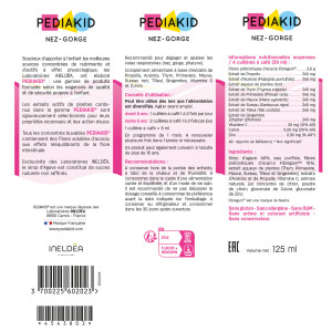PEDIAKID® NEZ-GORGE - Helps clear and sooth respiratory airways