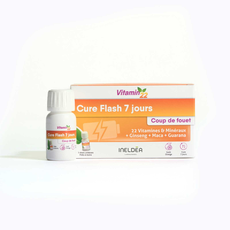 Cure Flash 7 jours - Vitamin'22 - Shopping Nature