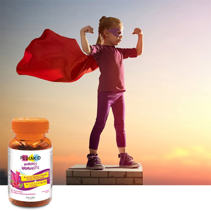 Immunität Gums - PEDIAKID - Dose mit 60 Bärchen Immunität Gums - PEDIAKID - Dose mit 60 Bärchen