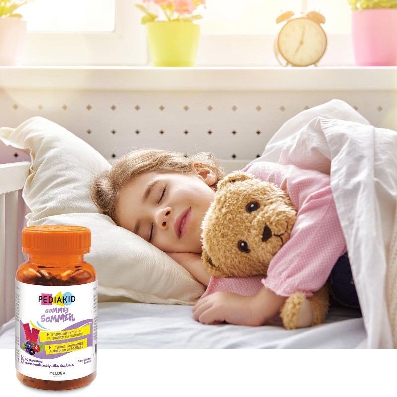Schlaf Gums - PEDIAKID - Dose mit 60 Bärchen Schlaf Gums - PEDIAKID - Dose mit 60 Bärchen