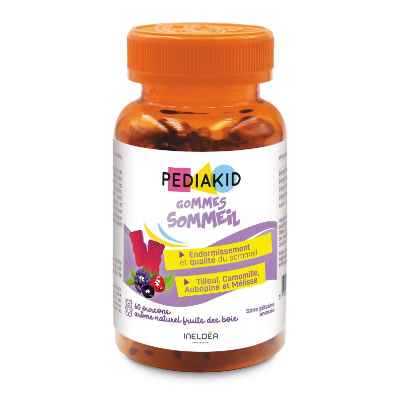 Schlaf Gums - PEDIAKID - Dose mit 60 Bärchen Schlaf Gums - PEDIAKID - Dose mit 60 Bärchen
