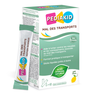 PEDIAKID®  Mal des transports : Liquid stick format