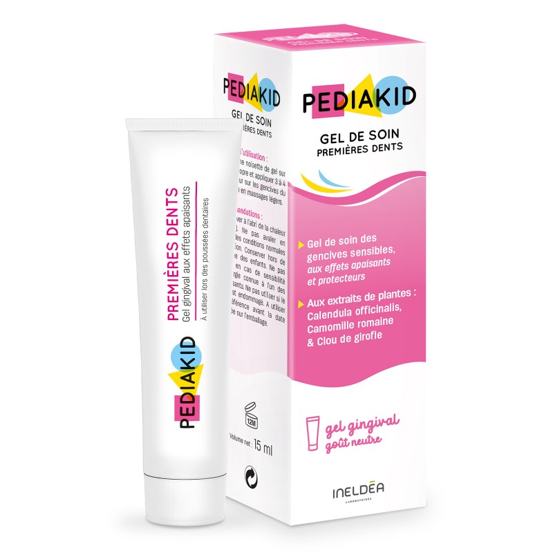 Erstes Zahnpflegegel - PEDIAKID - Tubeninhalt :15 ml Erstes Zahnpflegegel - PEDIAKID - Tubeninhalt :15 ml