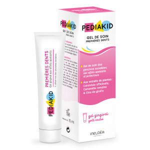 Erstes Zahnpflegegel - PEDIAKID - Tubeninhalt :15 ml Erstes Zahnpflegegel - PEDIAKID - Tubeninhalt :15 ml