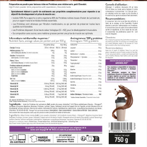Isolate 100% Pure: Spéciale prise de muscle sec - 750g - Fruits Rouges Isolate 100% Pure: Spéciale prise de muscle sec - 750g - Fruits Rouges