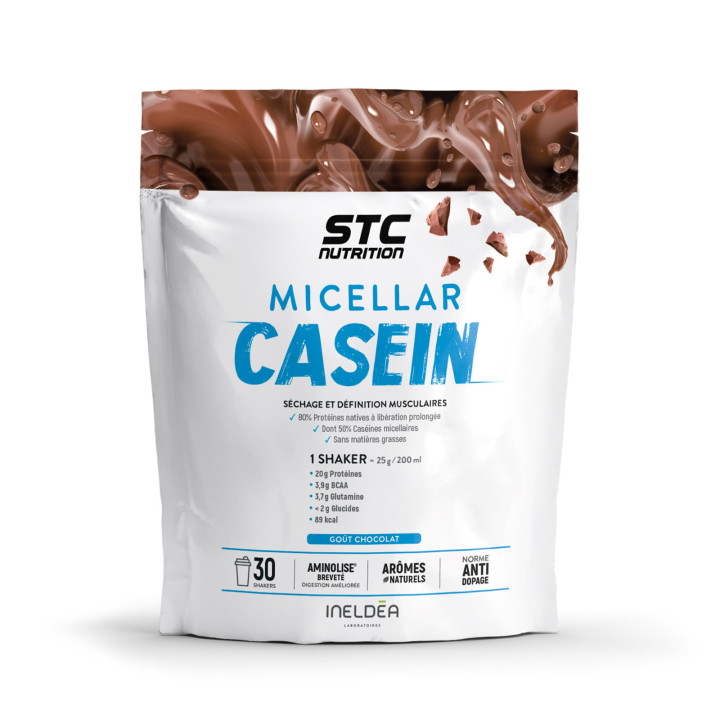 Micellar Casein : Favorise la perte de masse grasse - 750g