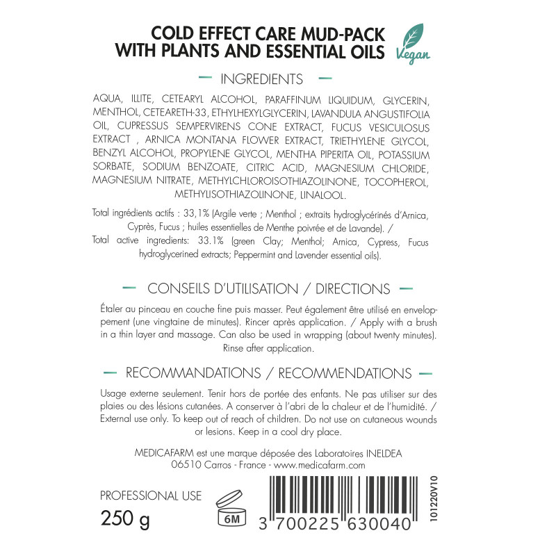 ARGILE DE SOIN CRYO "EFFET GLACIAL"