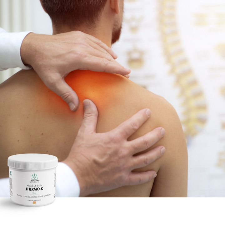 Argile de soin THERMO-K MEDICAFARM - Formule chauffante