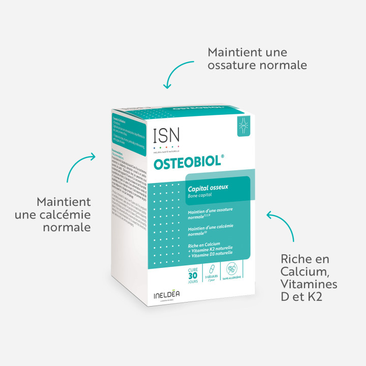 Osteobiol Ineldea Santé Naturelle - Maintien de la densité osseuse