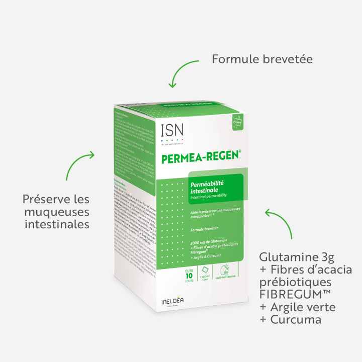 Permea-Regen Ineldea Sante Naturelle - Santé muqueuses intestinales