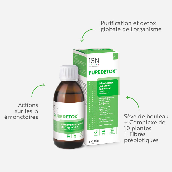 PUREDETOX - Détoxification de l'organisme - ISN