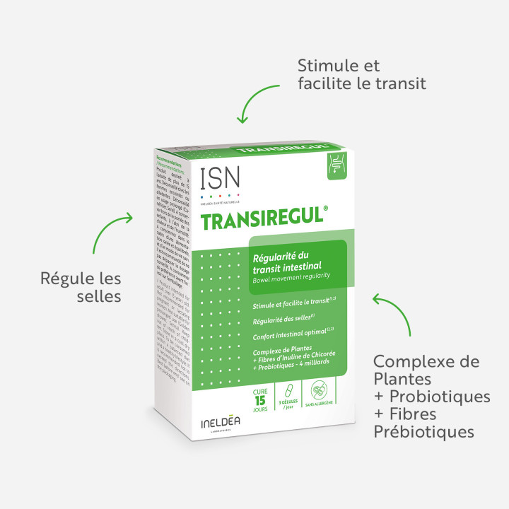 Transiregul Ineldea Santé Naturelle - Contribue à une bonne digestion