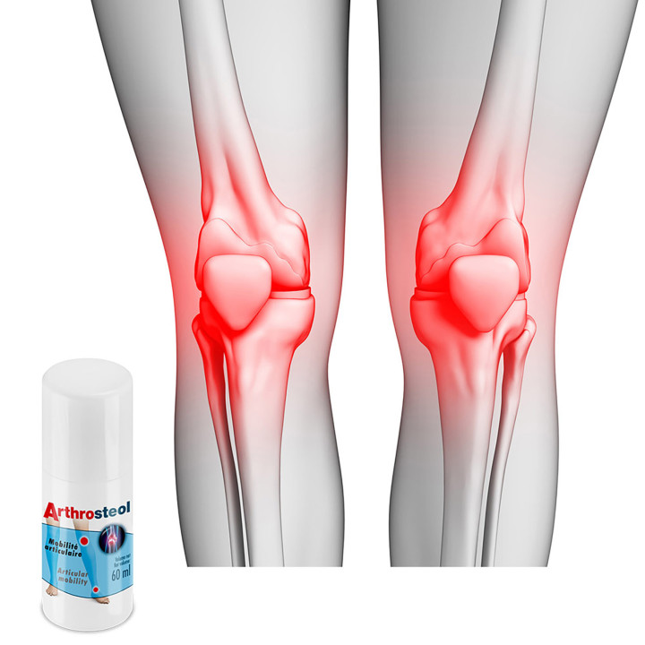 Arthrosteol Roll-on - Soulage rapidement les gênes articulaires - 60ml