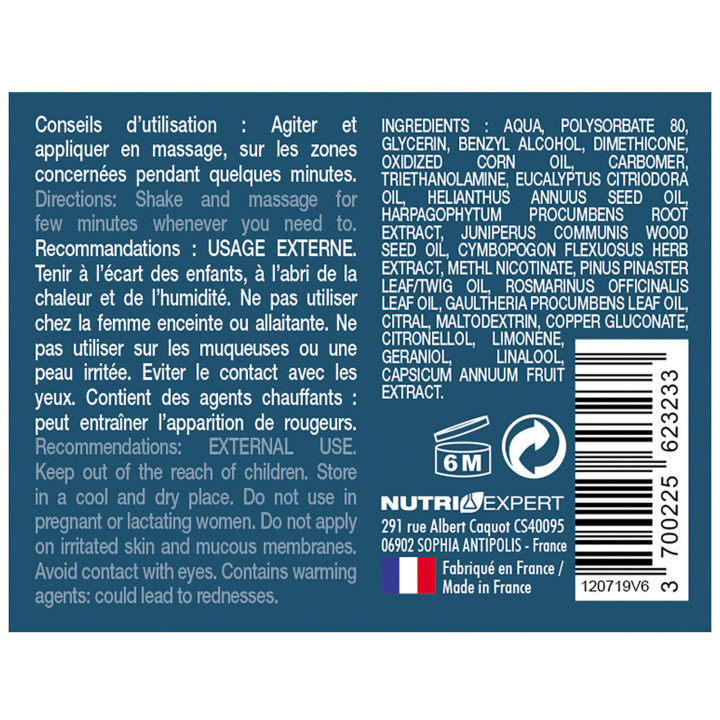 Arthrosteol Roll-on - Soulage rapidement les gênes articulaires - 60ml