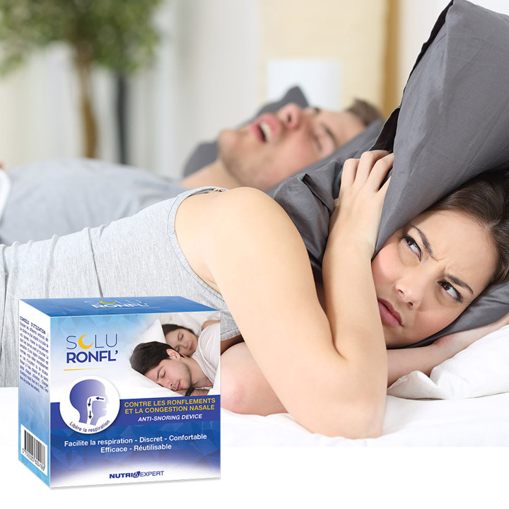 Anti ronflements - Soluronfl' : Dispositif Nasal Anti-ronflements