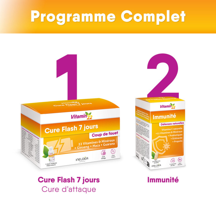 VITAMIN'22 IMMUNITE - Défenses Naturelles & Résistance